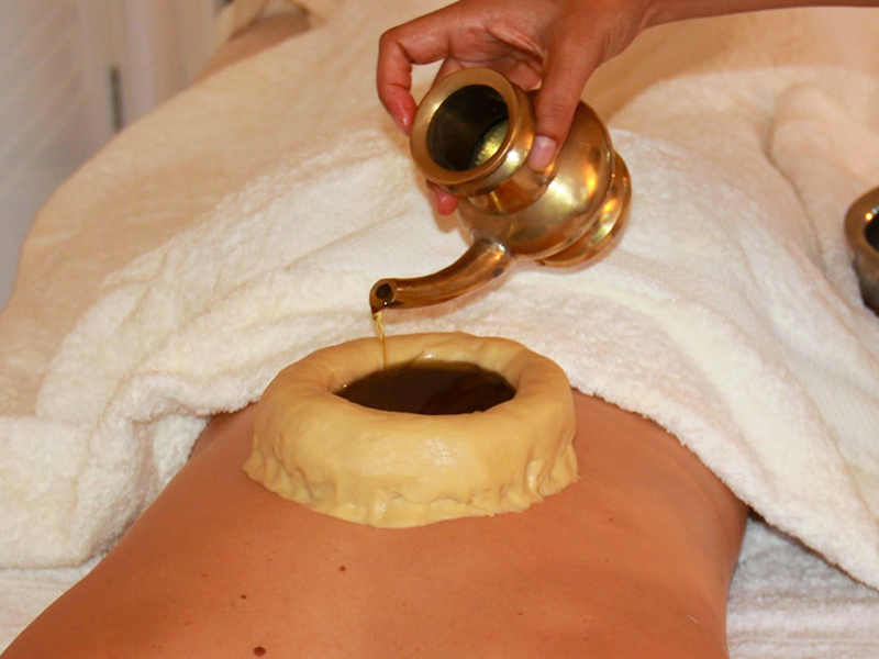 Kativasthi Medicated Oil Pool Lower Back Pain Treatment Prakriti Chennai